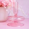 Ohitsperfect Bridal Shower & Hens Blush Single Saucer Candle Holder