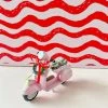 Ohitsperfect Pink Motorcycle Hanging Ornament Christmas 1 Ohitsperfect Pink Motorcycle Hanging Ornament Christmas