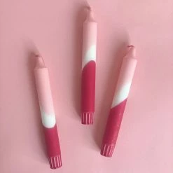 Ohitsperfect Red Velvet Dip Dyed Candle