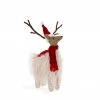 Ohitsperfect Pink Reindeer With Red Scarf