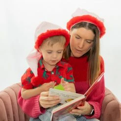 Ohitsperfect Christmas Jolly Handmade Kids Santa Hat