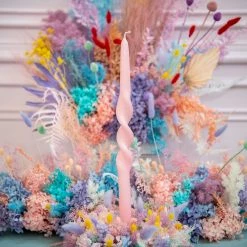 Ohitsperfect Twist Candle - Pink Salt 38cm Bridal Shower & Hens