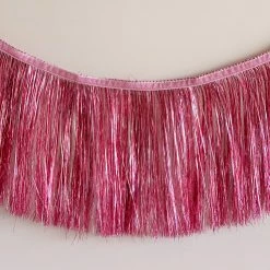 Ohitsperfect Kids Birthday Tinsel Fringe Garland
