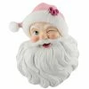 Ohitsperfect Pink Winking Santa Wall Hanging