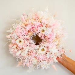Ohitsperfect Fairy Floss Christmas Wreath