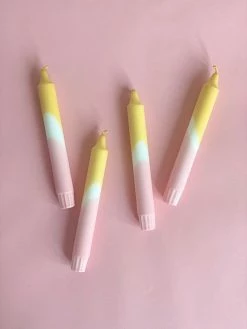 Ohitsperfect Mediterranean Strawberry Lemonade Dip Dyed Candle