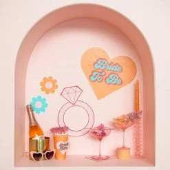 Ohitsperfect Bridal Shower & Hens Bride's Babes Removable Decal Set 20pk