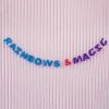 Ohitsperfect Rainbows And Magic Felt Banner