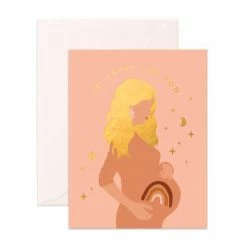 Ohitsperfect Rainbow Baby Greeting Card