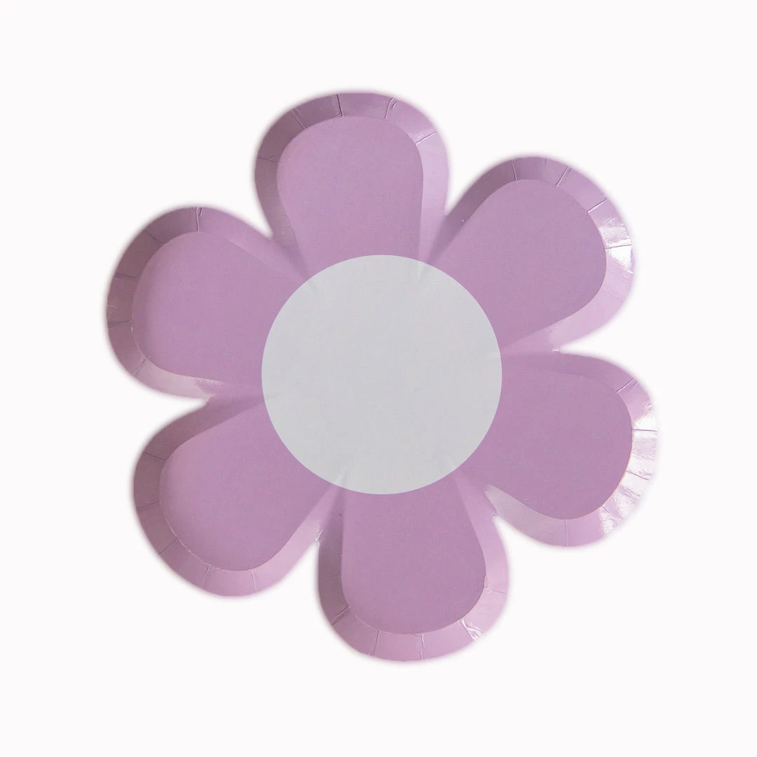 Ohitsperfect Rainbow Bloom Daisy Side Plate Purple 8pk 6 Ohitsperfect Rainbow Bloom Daisy Side Plate Purple 8pk
