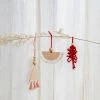 Ohitsperfect Handmade Christmas Tree Ornaments – Red/Pink