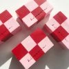 Ohitsperfect Handmade Soap - Checkered Red & Pink