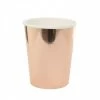 Ohitsperfect Bridal Shower & Hens Paper Cup Metallic Rose Gold 10pk