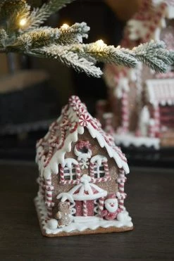 Ohitsperfect LED Gingerbread Santa House