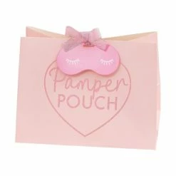Ohitsperfect Pink Glitter Pamper Pouch Pamper Party Bag Kids Birthday