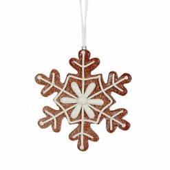 Ohitsperfect Snowflake Gingerbread Hanging Ornament