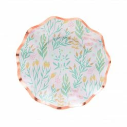 Ohitsperfect Blossoms Wavy Paper Appetiser/Dessert Bowl Bridal Shower & Hens