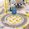 Ohitsperfect Sun Embroidered Placemat Set Table Linen