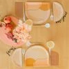 Ohitsperfect Mocha Dinner Plate Set 8pk Bridal Shower & Hens 2 Ohitsperfect Mocha Dinner Plate Set 8pk Bridal Shower & Hens