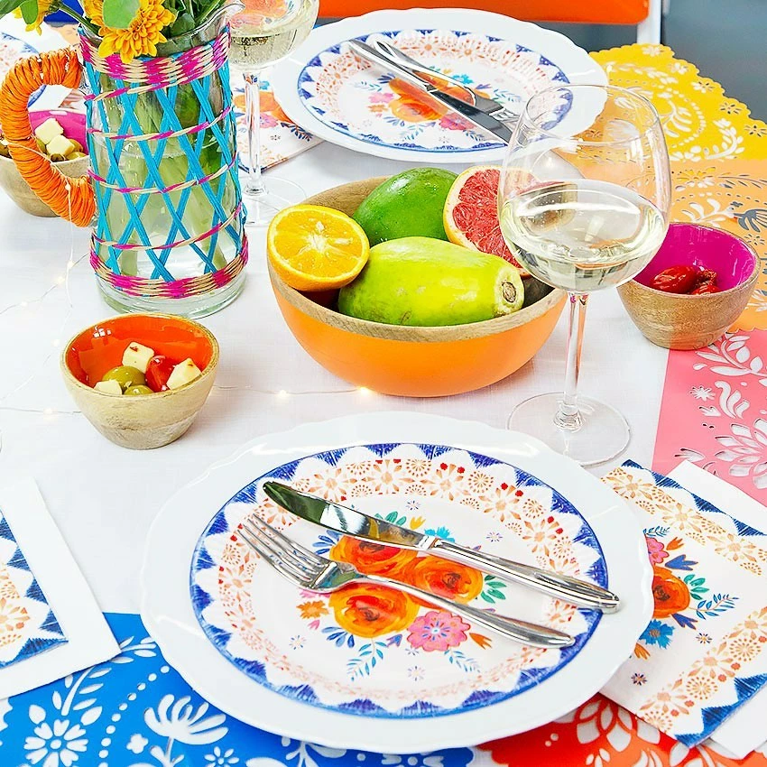 Ohitsperfect Boho Spice Plates Bridal Shower & Hens 4 Ohitsperfect Boho Spice Plates Bridal Shower & Hens