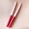 Ohitsperfect Taper Candle Duo Toned - Red Velvet 28cm