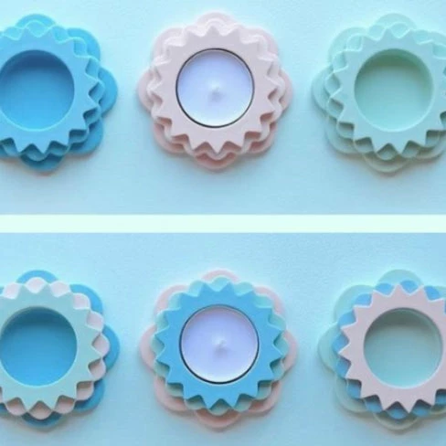 Ohitsperfect Hearth Tea Lights - Pastels Pink 3 Ohitsperfect Hearth Tea Lights - Pastels Pink