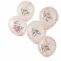 Ohitsperfect Bridal Shower & Hens Confetti Filled Floral Hen Party Balloons