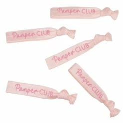 Ohitsperfect Pink Glitter Pamper Club Party Bands
