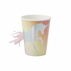 Ohitsperfect Iridescent Tassel Unicorn Cups