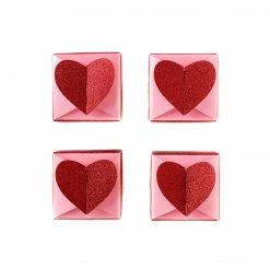 Ohitsperfect Bridal Shower & Hens Valentine Heart Favour Boxes