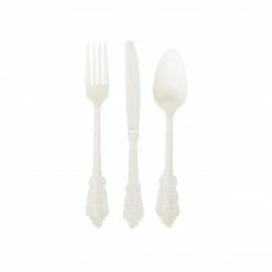 Ohitsperfect White Cutlery Set Bridal Shower & Hens