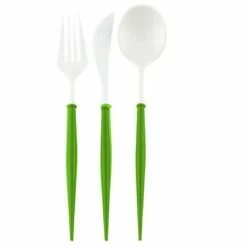 Ohitsperfect Bridal Shower & Hens Bella Cutlery Set - Olive