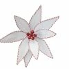 Ohitsperfect White Red Trim Flower