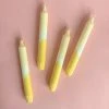 Ohitsperfect Vanilla Custard Dip Dyed Candle Kids Birthday